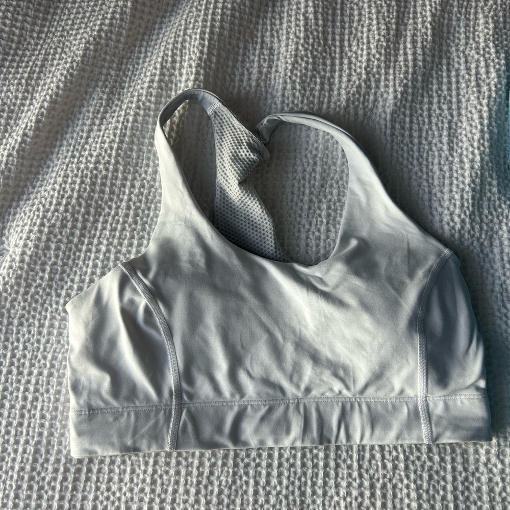 Outdoor Voices White Doing Things Sports Bra